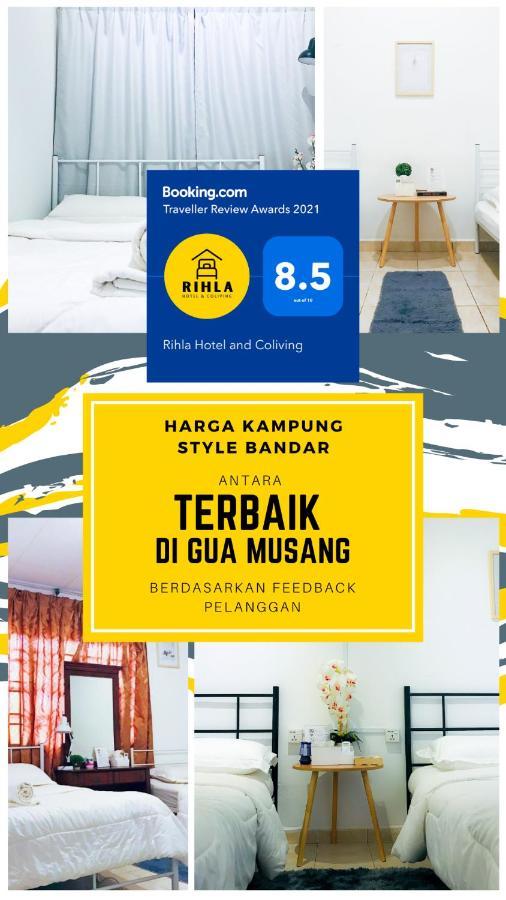 Hostel Rihla Dataran Tengah Gua Musang Zewnętrze zdjęcie